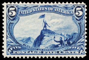 U.S. TRANS-MISS. ISSUE 288  Mint (ID # 100342)