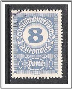 Austria #J90 Postage Due Used