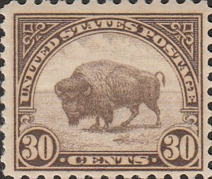 # 700 MINT NEVER HINGED ( MNH ) Brown American Buffalo