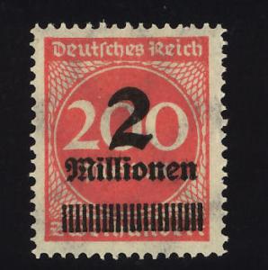 Germany Sc# 269 2milm on 200m Circle MNH