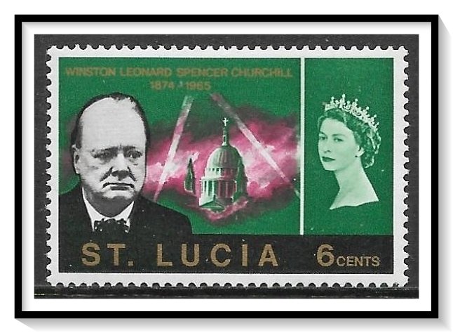 St Lucia #202 Churchill MH