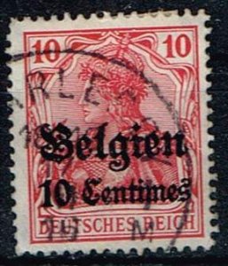 Belgium 1916,Sc.#N3 used, Germania ovpr.