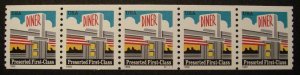 Scott 3208, 25c Diner, PNC5 #S11111, MNH Presorted First-Class Coil Beauty