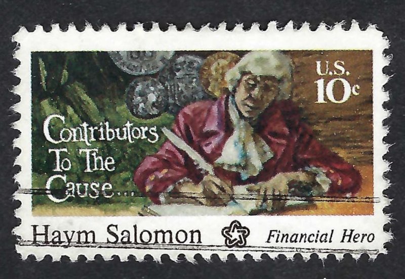 United States #1561 10¢ Hyam Salomon (1975). Used.