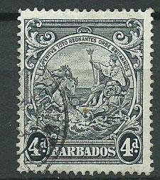 Barbados SG 253d VFU   perf 14