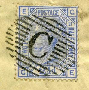 GB USED ABROAD 1881 SG157 2½d Constantinople ‘C’