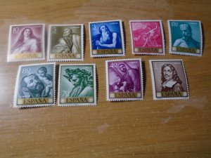 Spain  #  1160-68  MNH