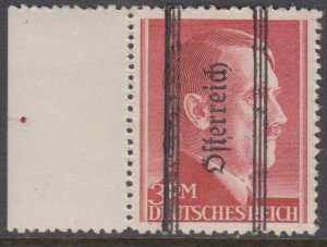 Austria - Österreich HITLER Graz ovp MNH** Margin Sheet Signed Variety 16¼mm ovp