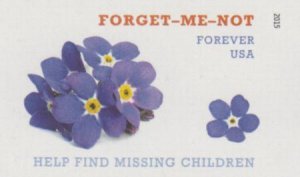 US 4987a Modern Imperf Missing Children Single