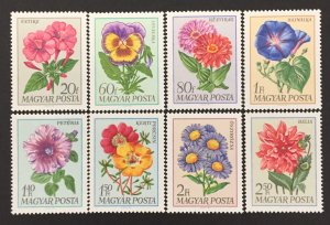 Hungary 1968 #1926-33, Flowers, MNH.