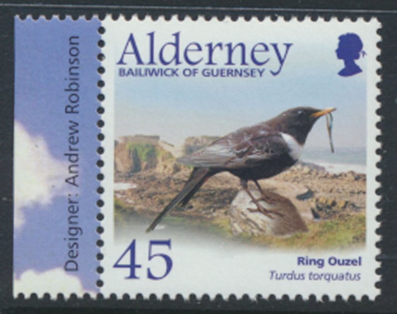 Alderney  SG A239  SC# 237 Migrating Birds  Mint Never Hinged see scan