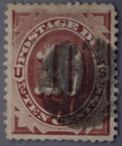 United States #J19 Postage Due Used