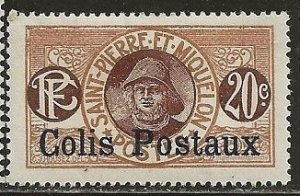 St Pierre & Miquelon ^ Scott # Q4 - MH