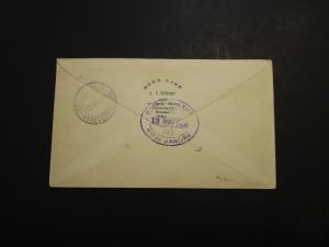 Trinidad 1930 NYRAB Flight Cover to Brazil / NY25-bb / 3-8-30 - Z3689