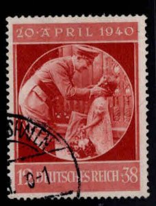 Germany Scott B170 Used Hitler semi-postal stamp