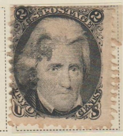 U.S. Scott #87 Jackson Stamp - Used Single