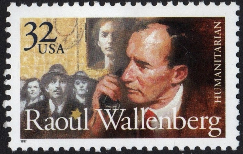 SC#3135 32¢ Raoul Wallenberg Single (1997) MNH