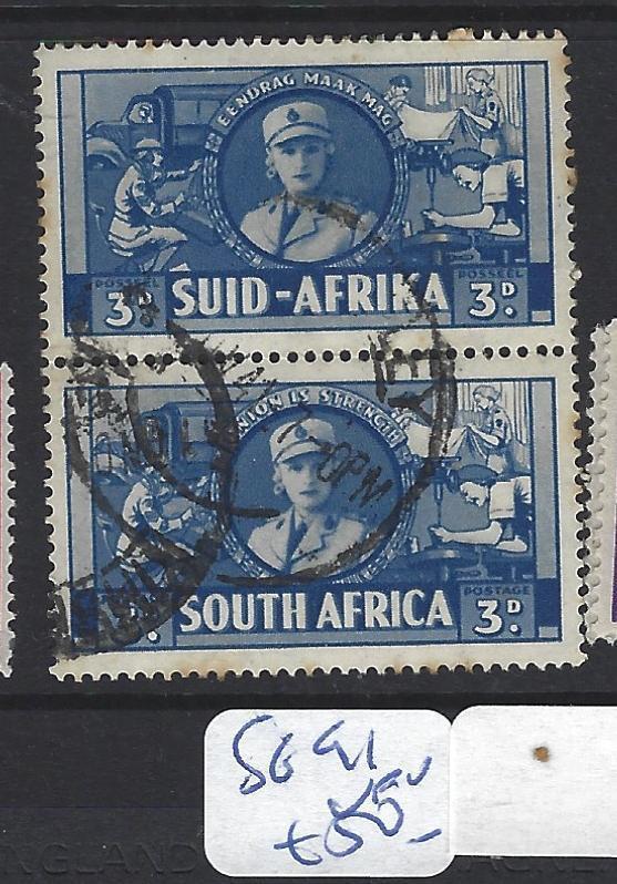 SOUTH AFRICA  (P1909B) 3D WAR SG 91   VFU