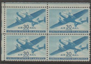 U.S. Scott #C30 Airmail Stamp - Mint NH Block of 4