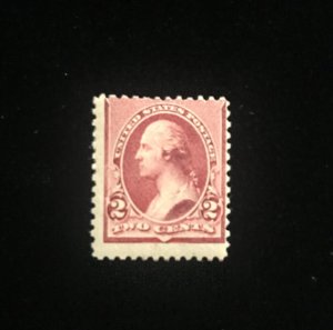 219D Mint Hinged Lake, Scott CV $160