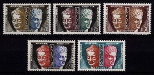 Unesco 1961 Buddha and Hermes, Set [Unused]