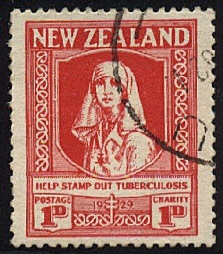 NEW ZEALAND 1929 Health Nurse fine used....................................20587