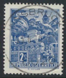 Austria  SG 1310 Used  Dragon Fountain Buildings    SC#  696  - See scans