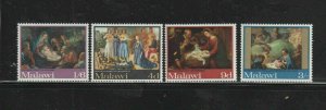 MALAWI #91-94  1968  CHRISTMAS      MINT  VF NH  O.G