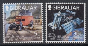 Gibraltar 807-8 UPU mnh