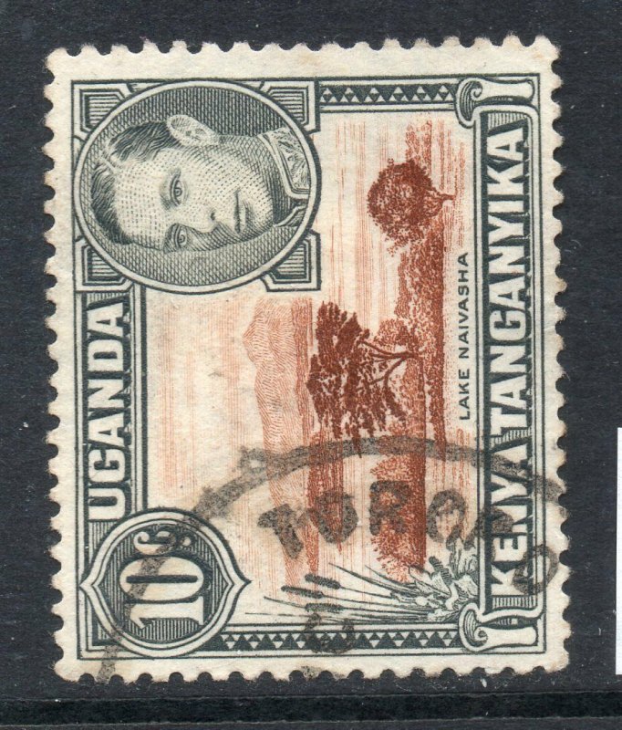 Uganda: 1938 KGVI 10c. cancelled cds TORORO