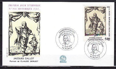 France, Scott cat. 2297. Art issue. First day cover.
