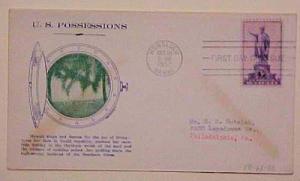 HAWAII FDC 1937  #799- 68 CACHET 