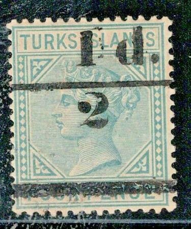 Turks Island 1893 SC 56 Signed Mint SCV $225.00