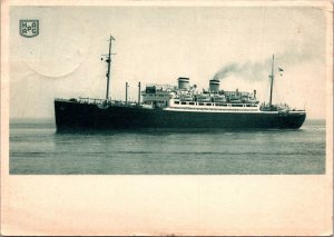 1937 Germany Hamburg America Line Ship SS St Louis NY USA Postcard Cover To Kiel
