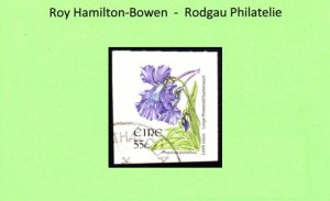 2007 55c Butterwort self-adhesive fully imperf. with no trace perforations