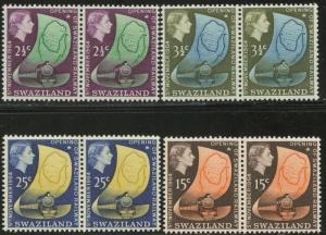 SWAZILAND Sc#111-114 1964 Swaziland Railway Lot of 10 Complete Sets MNH