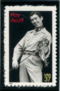 3812 US 37c Roy Acuff SA, MNH