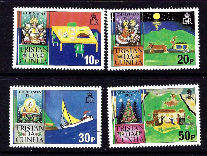 Tristan da Cunha 364-67 MNH 1984 Christmas