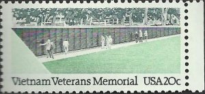 # 2109 MINT NEVER HINGED ( MNH ) VIETNAM VETRANS MEMORIAL