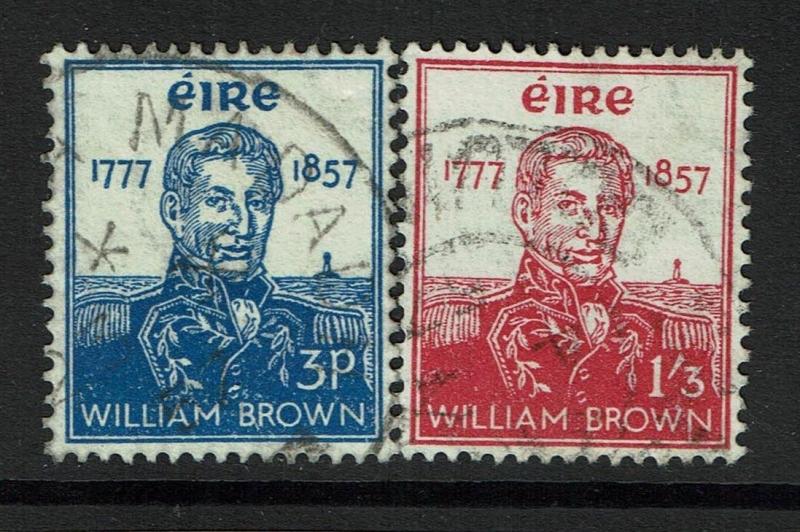 Ireland SC# 161 and 162, Used, 161 pencil writing on back - Lot 070217