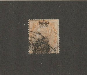 EDSROOM-6838 Straights Settlements 9 Used 1867 32 cent stamp CV$110