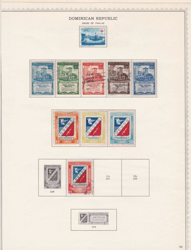 dominican republic stamps page ref 17152