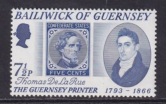 Guernsey   #59 MNH  1971 Thomas de la Rue 7 1/2p