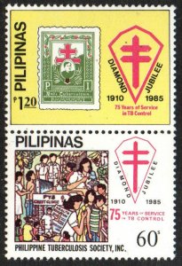 Philippines Sc #1757a MNH pair
