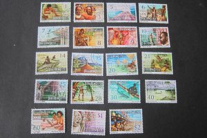 Papua New Guinea Sc 369-388 heritages set FU