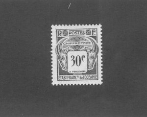 FRENCH POLYNESIA  J19 MH BIN$ 0.50