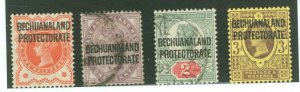 Bechuanaland Protectorate #69-72