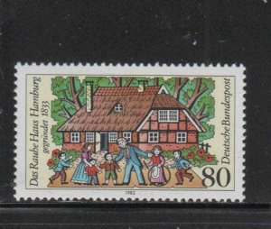 GERMANY #1403  1983  RAUHE ORPHANAGE    MINT  VF NH  O.G
