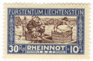 Liechtenstein #B10 mint H single