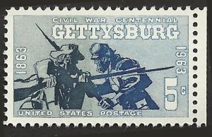 # 1180 MINT NEVER HINGED GETTYSBURG